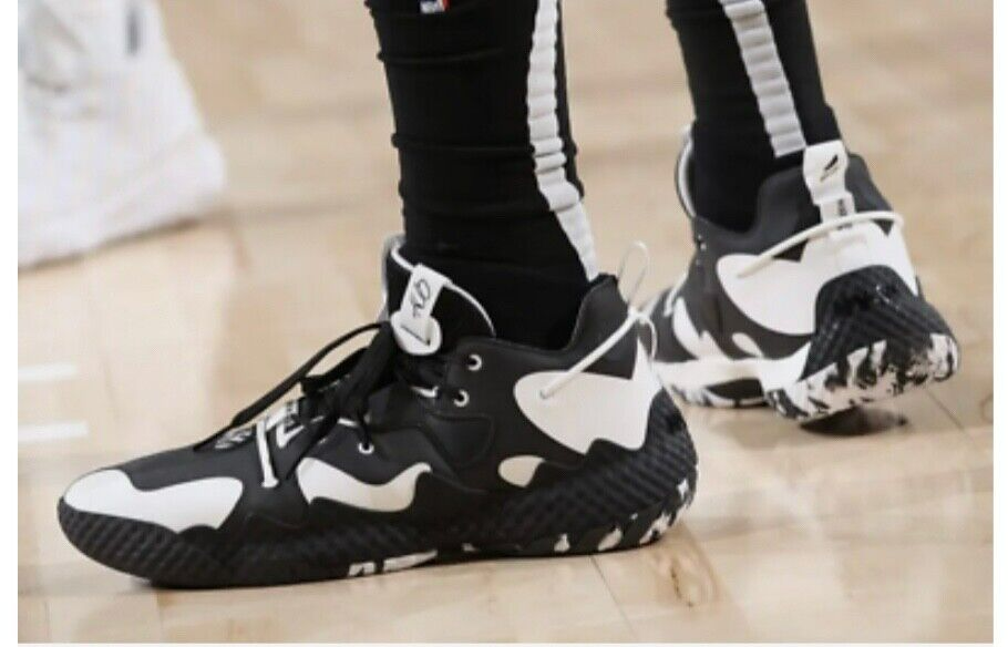 Giày Adidas Harden Vol. 6 J 'Black White' GV8775 - Ảnh 2