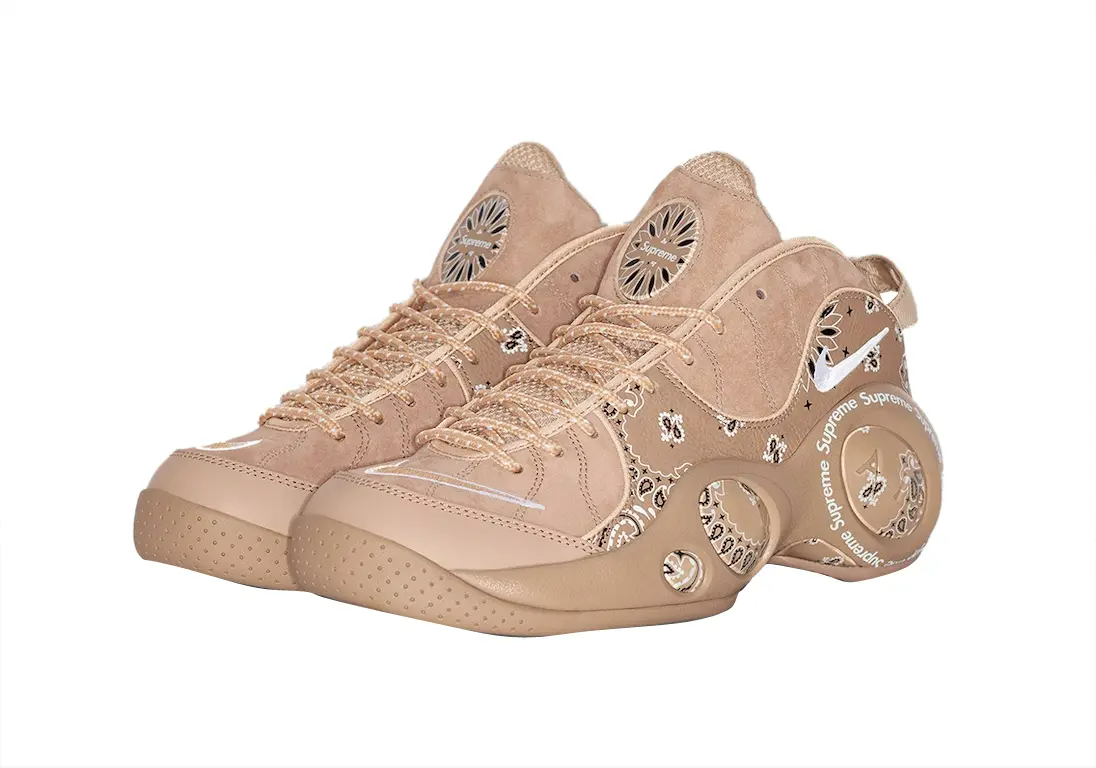 Giày Nike Air Zoom Flight 95 SP Supreme Wheat DJ8604-200 - Ảnh 5