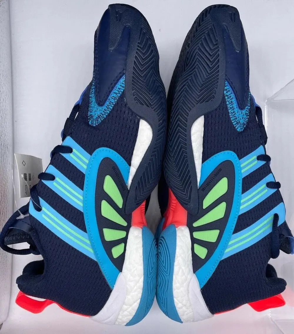 Alternative view of Giày Adidas Crazy BYW 2.0 'Collegiate Navy Signal Cyan' FY2207