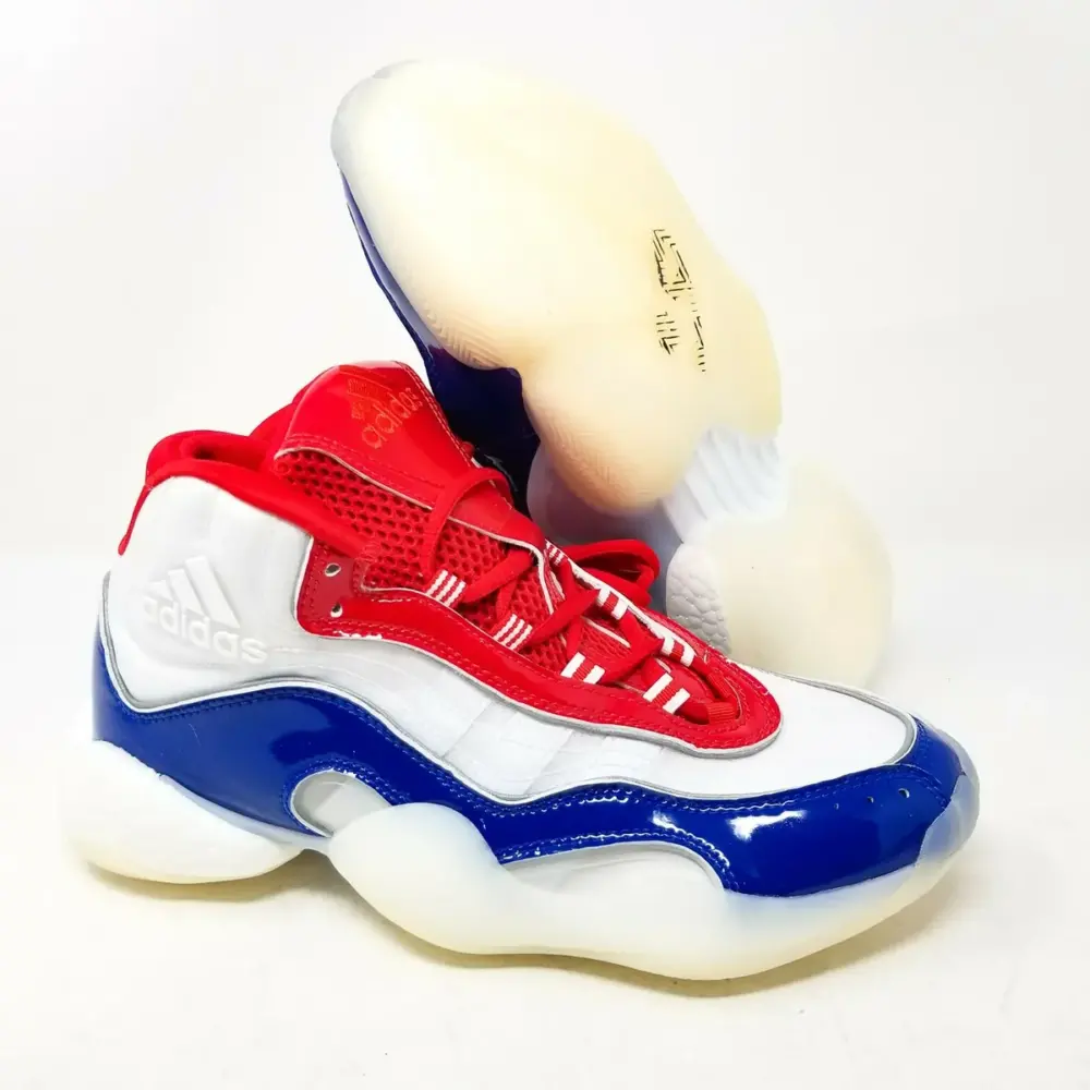 Giày Adidas Crazy BYW Icon 98 'Scarlet White Royal' EE6879 - Ảnh 6