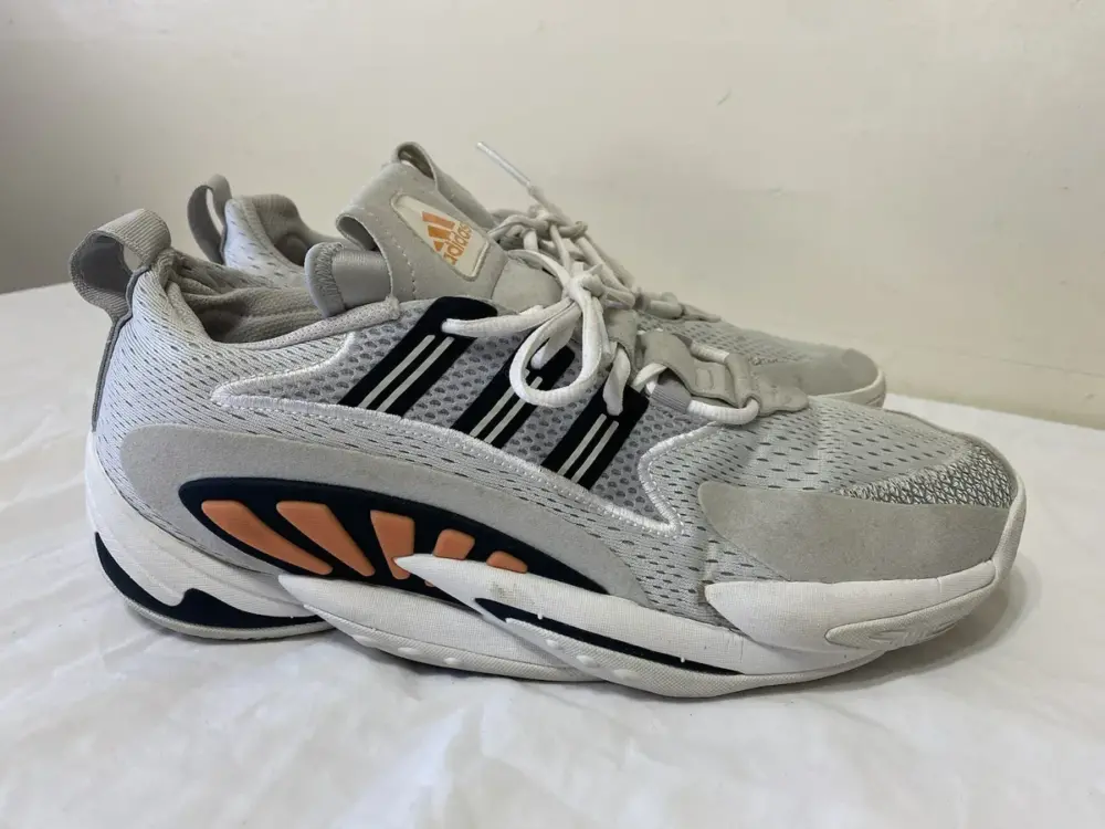 Giày Adidas Crazy BYW X 2.0 'Grey One Semi Coral' EE6011 - Ảnh 5