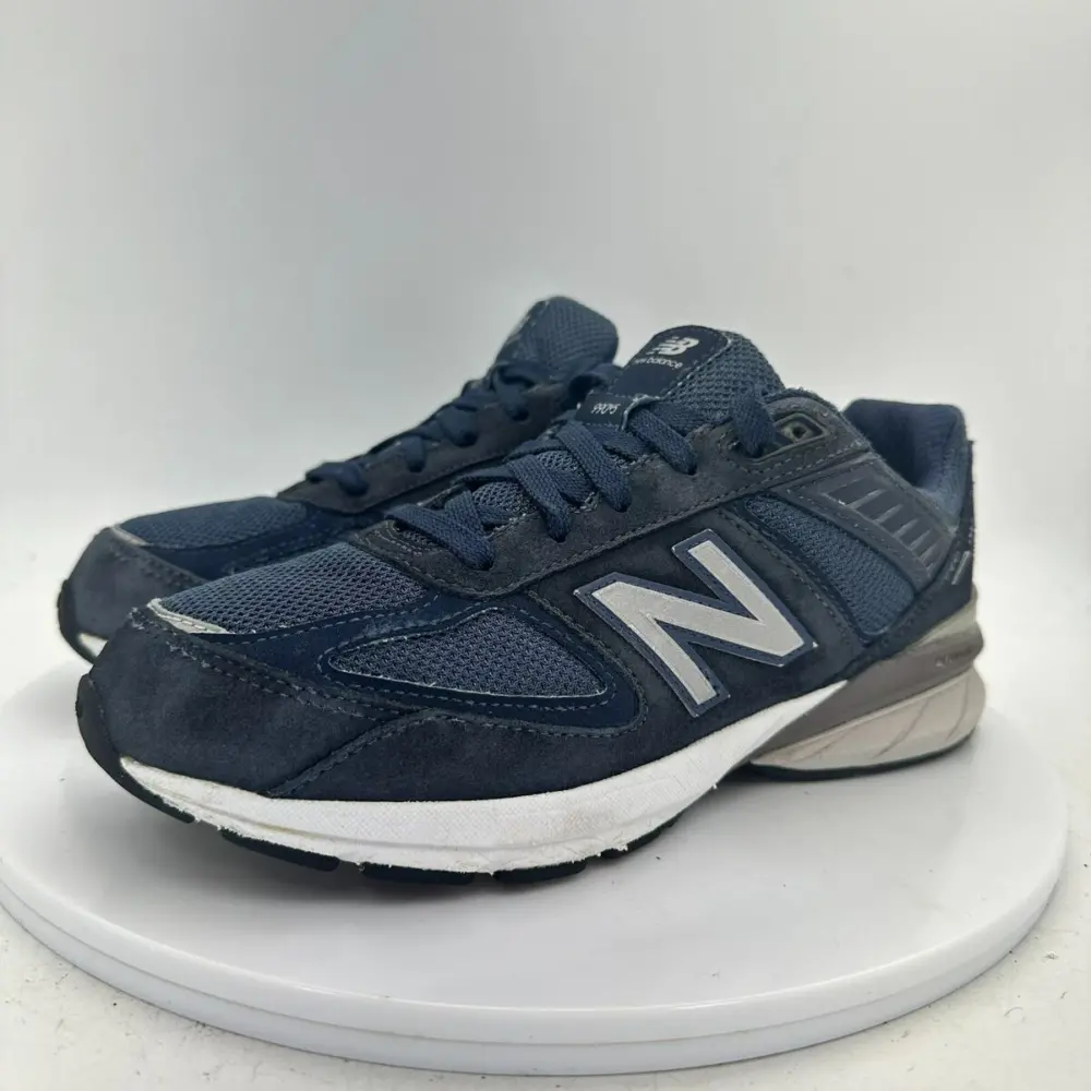 Giày New Balance 990v5 Big Kid ‘Navy’ GC990NV5 - Ảnh 3