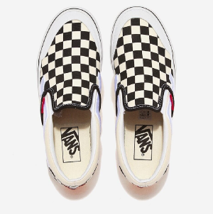Alternative view of Giày Vans Classic Slip-on 'Black Checkerboard' VN000BW3BKC