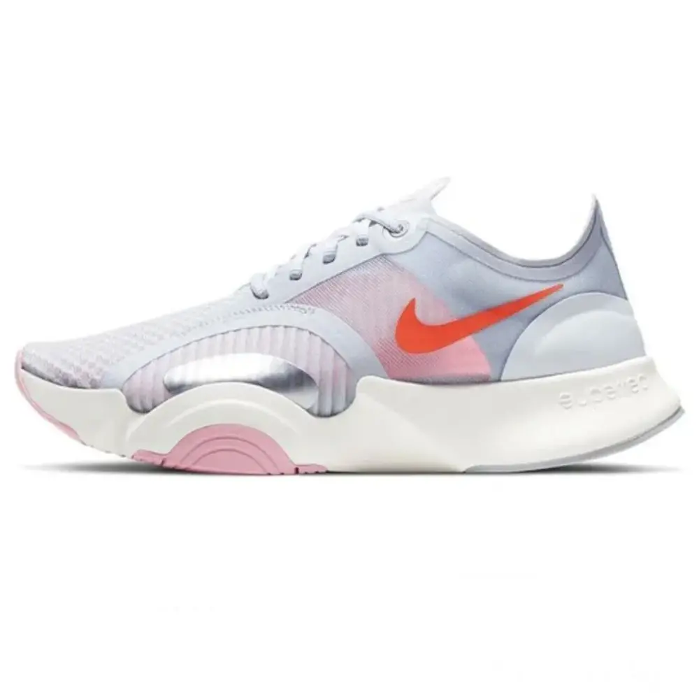 Giày Nike SuperRep Go Athletic Running Grey Bright Crimson CJ0860-006 - Ảnh 5