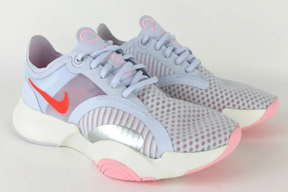 Giày Nike SuperRep Go Athletic Running Grey Bright Crimson CJ0860-006 - Ảnh 3