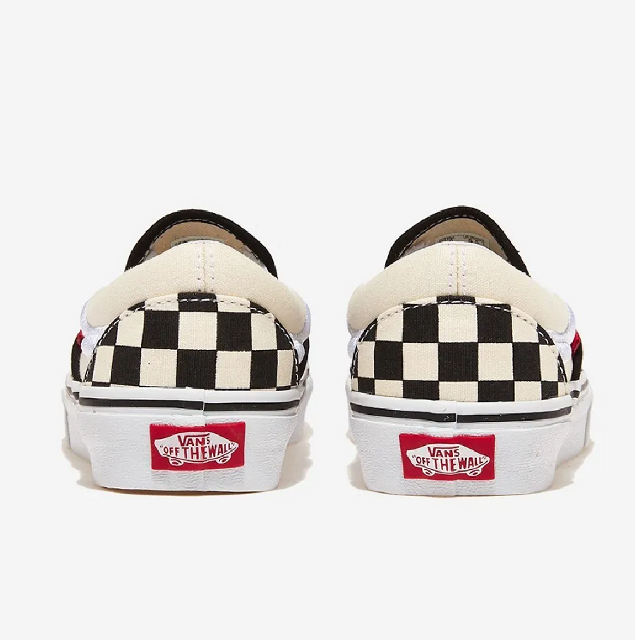 Giày Vans Classic Slip-on 'Black Checkerboard' VN000BW3BKC - Ảnh 3