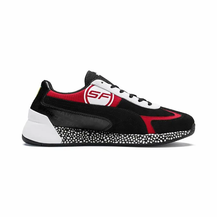 Alternative view of Giày Puma Scuderia Ferrari Speed Hybrid Sport 'Black Red' 306395-01