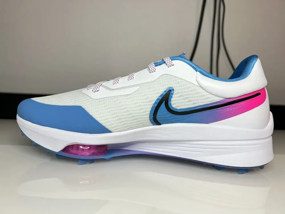 Giày Nike Air Zoom Infinity Tour Next % Golf White Blue DM8446-104 - Ảnh 4