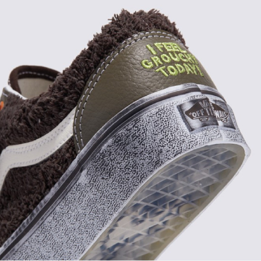 Giày Vans x Sesame Street 'Oscar the Grouch' VN0A54F6YJ7 - Ảnh 2