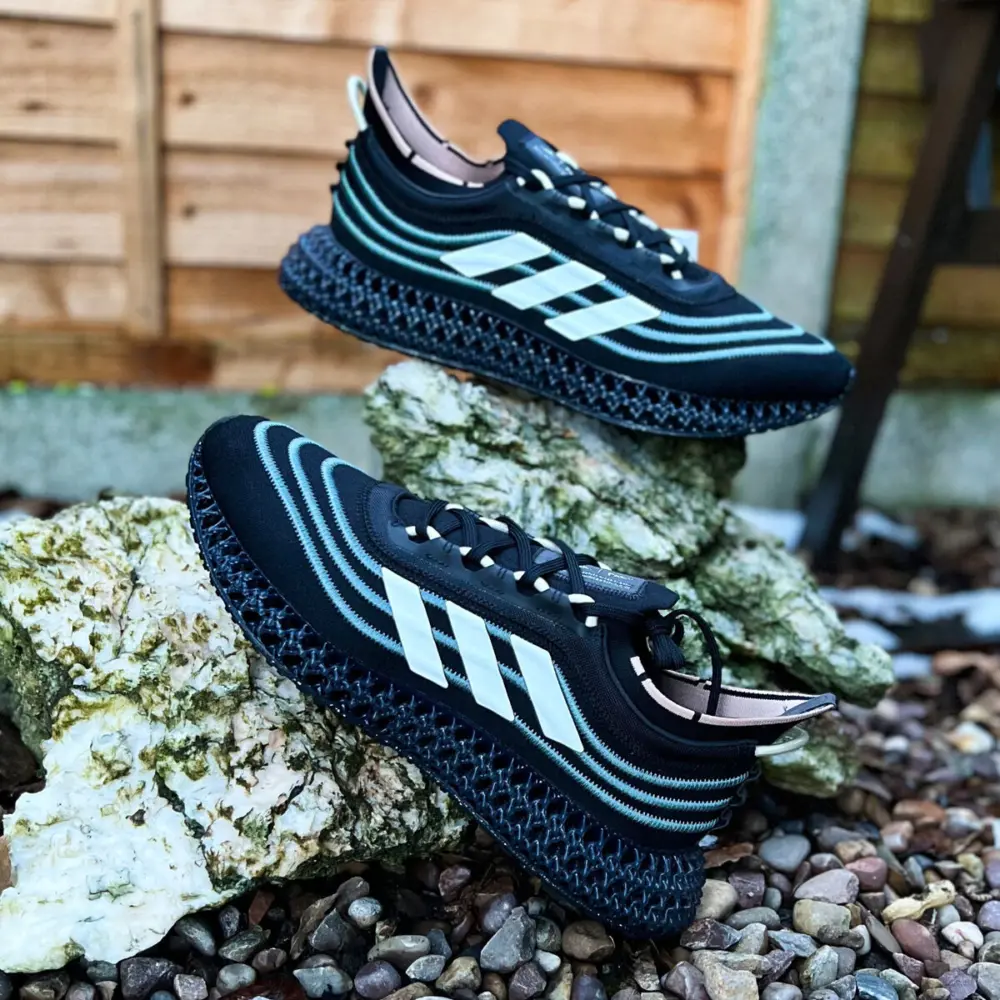 Giày Adidas 4dfwd X Parley 'Black' GX6313 - Ảnh 4
