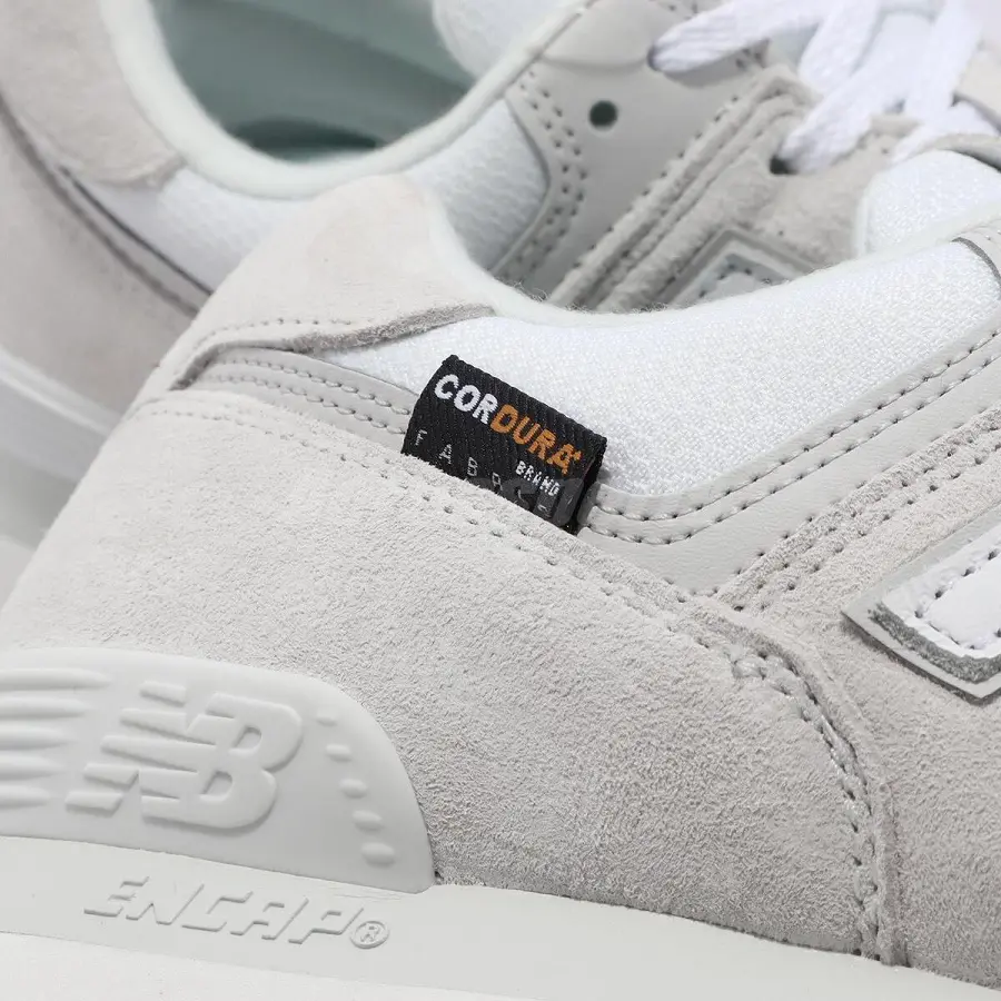 Giày New Balance 574 Rugged 'Light Grey White' ML574DI2 - Ảnh 5