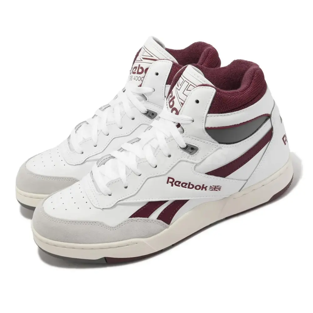 Giày Reebok BB 4000 II Mid Classic Maroon 100033844 - Ảnh 5
