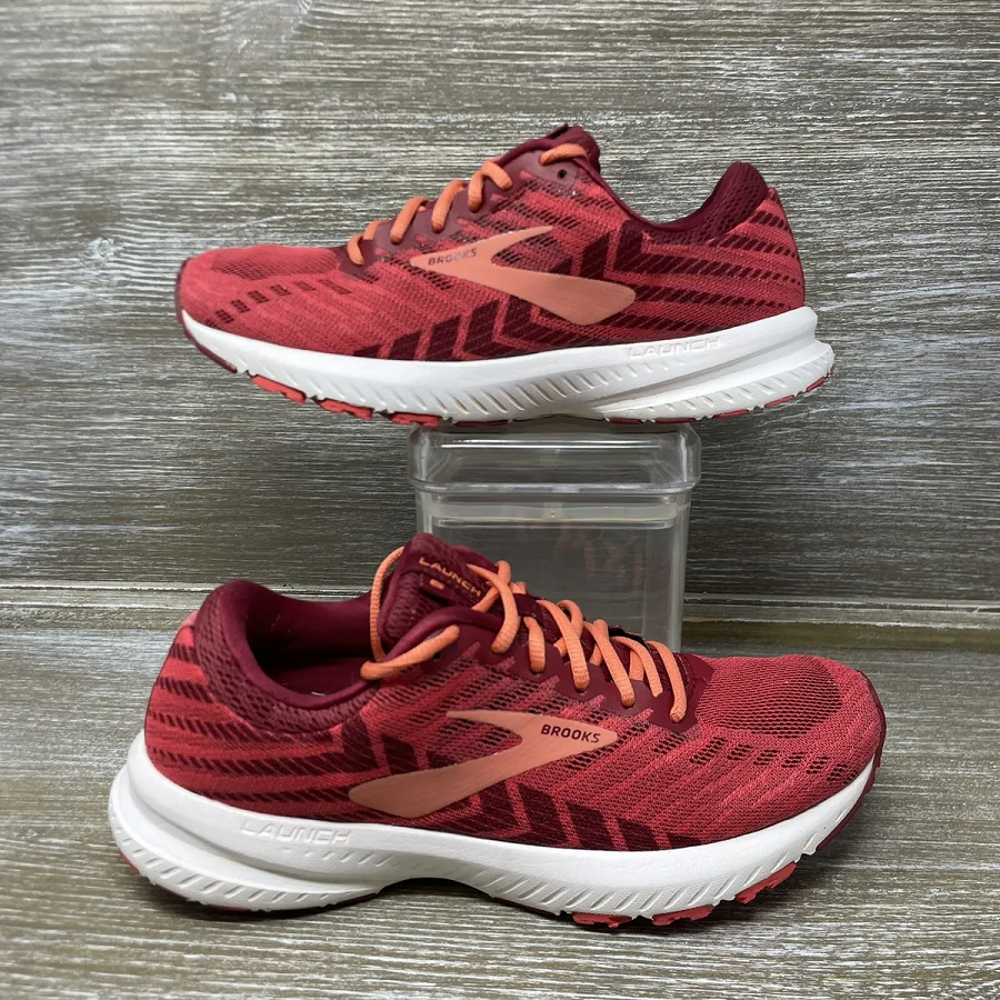 Giày Brooks Launch 6 'Red Coral' 1202851B-628 - Ảnh 4