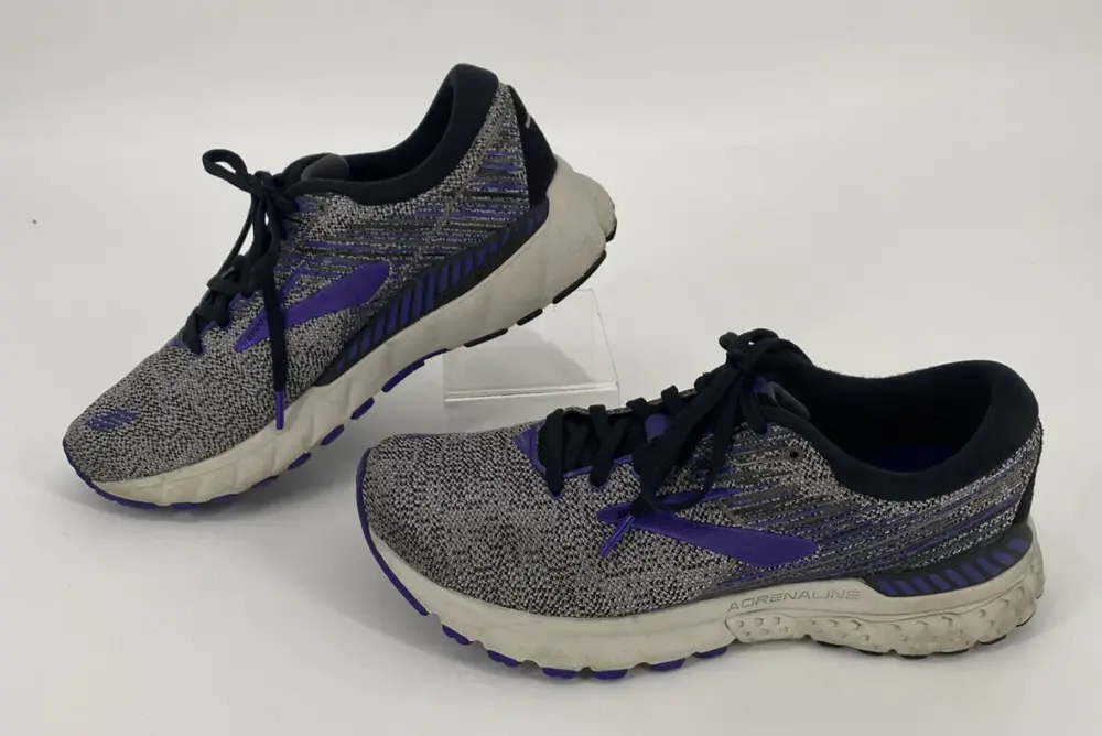 Alternative view of Giày Brooks Adrenaline GTS 19 Black Purple Grey 1202841B-028