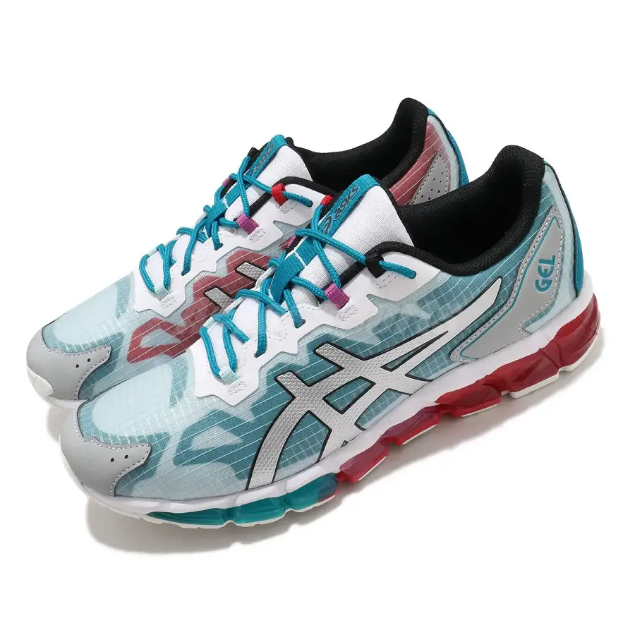 Alternative view of Giày Asics Gel-Quantum 360 6 'Teal Blue Red' 1201A113-600