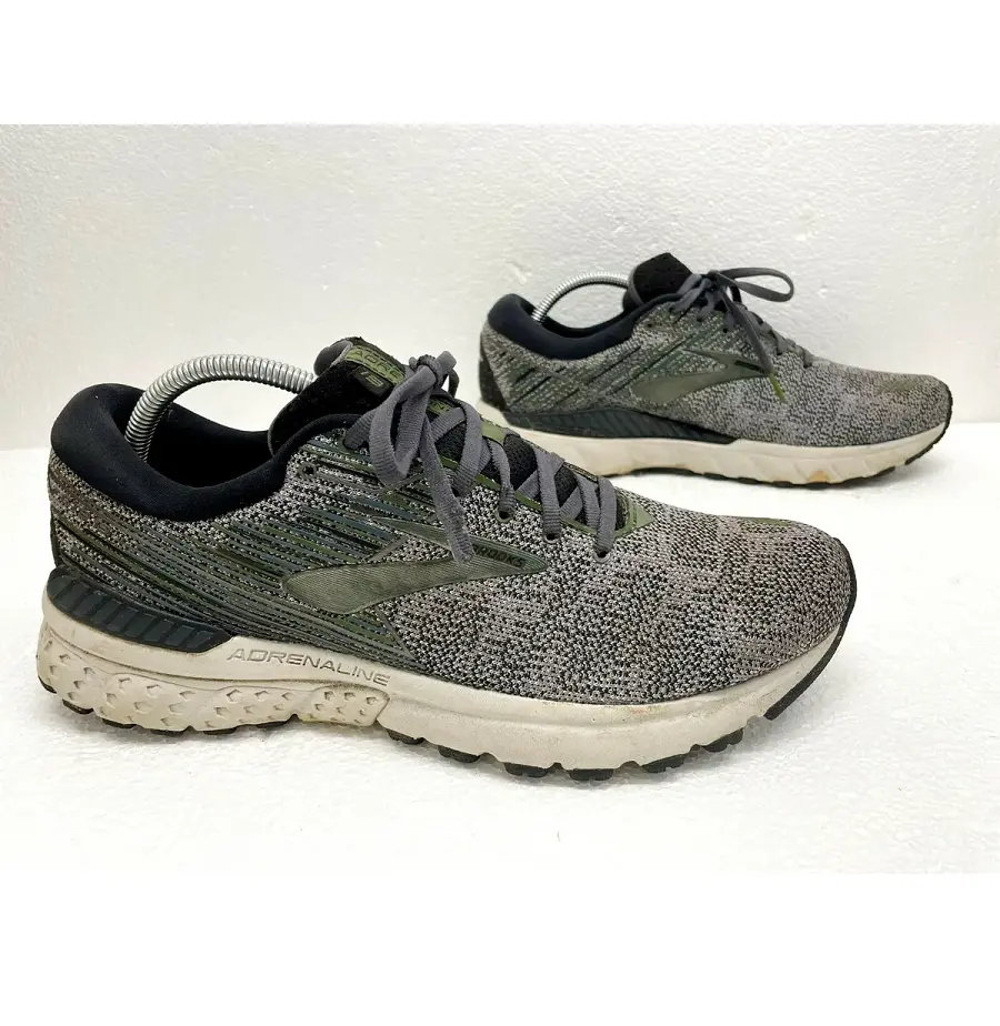 Alternative view of Giày Brooks Adrenaline GTS 19 Black Green Gray 1102941D-017