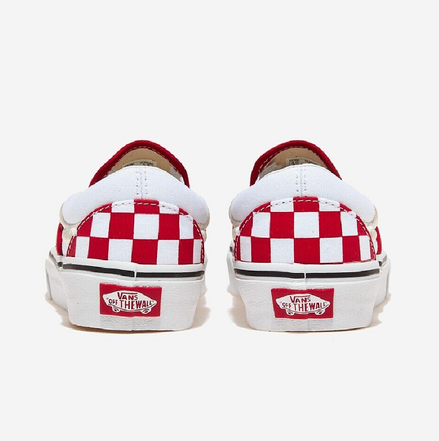 Giày Vans Classic Slip-on 'Red Checkerboard' VN000BW39Y1 - Ảnh 3
