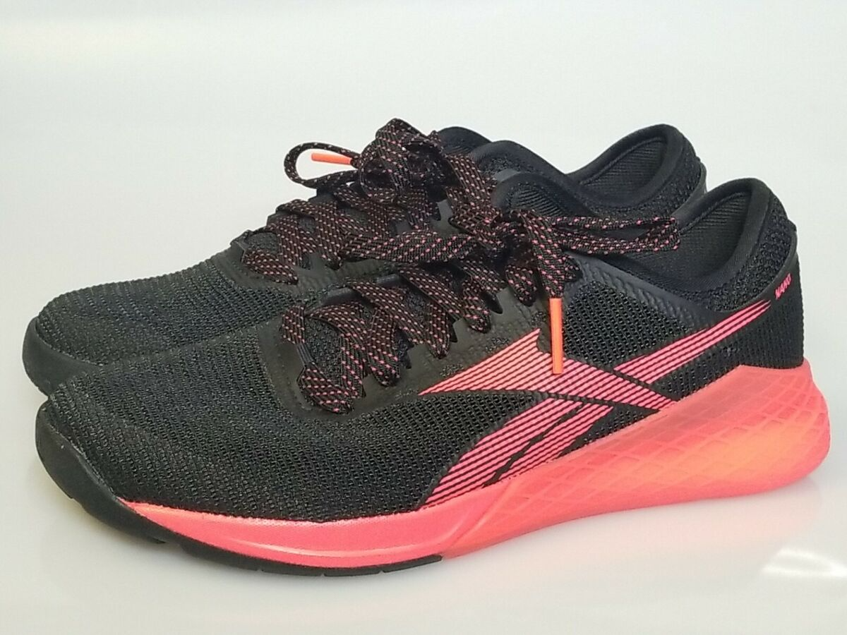 Giày Reebok Nano 9 'Black Neon Red' FU6828 - Ảnh 4