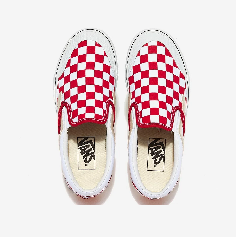 Giày Vans Classic Slip-on 'Red Checkerboard' VN000BW39Y1 - Ảnh 4