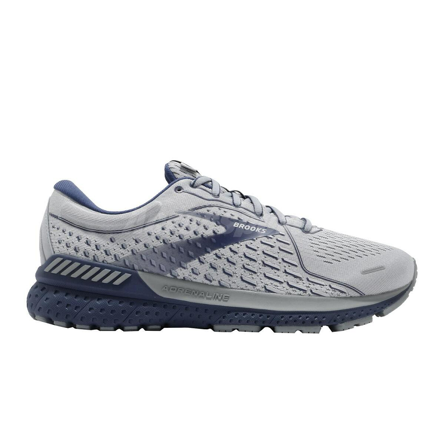Giày Brooks Adrenaline GTS 21 Grey Tradewinds 1103492E-006