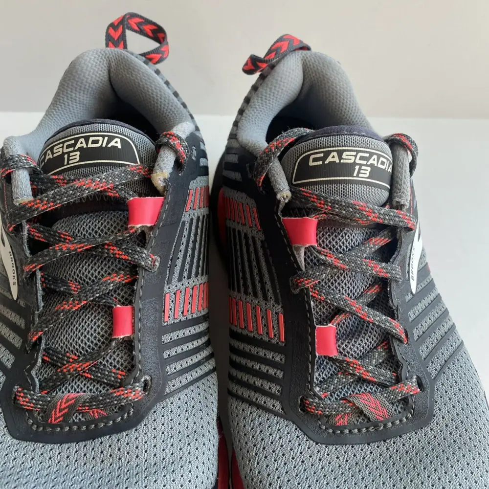Giày Brooks Cascadia 13 Grey Pink 1202741B-091 - Ảnh 5