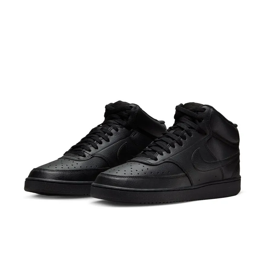 Giày Nike Court Vision Mid Next Nature Triple Black DN3577-003 - Ảnh 4