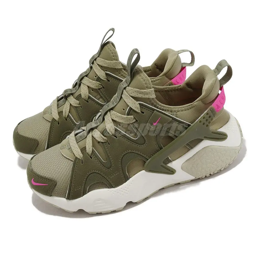 Giày Nike Air Huarache Craft 'Olive Green' DQ8031-200 - Ảnh 4