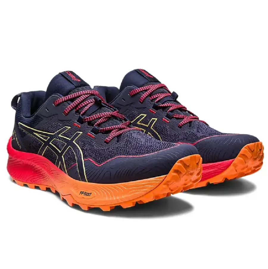 Alternative view of Giày Asics Gel-Trabuco 11 'Black Orange' 1011B605-400