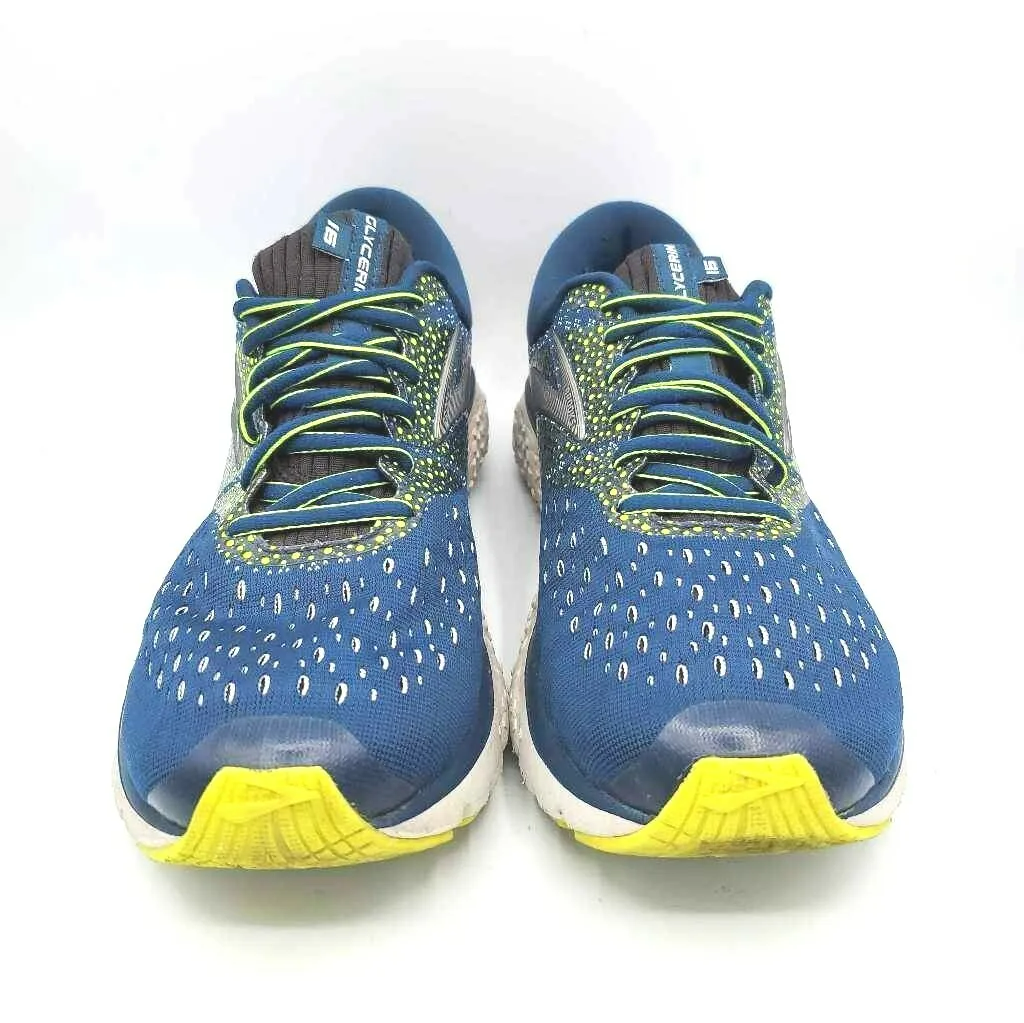 Giày Brooks Glycerin 16 Blue Yellow 1102891D-429 - Ảnh 3