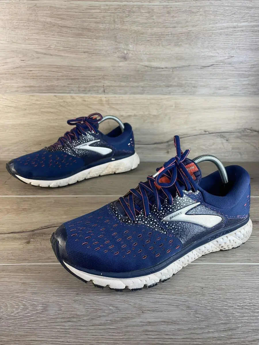 Giày Brooks Glycerin 16 Blue Orange 1202781B-494 - Ảnh 4
