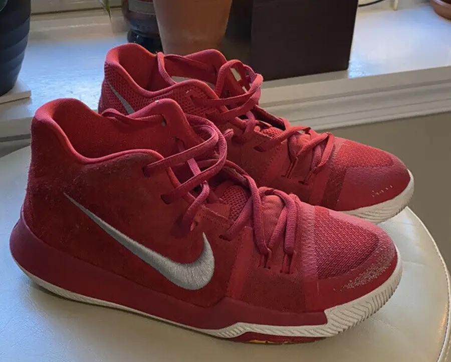 Giày Nike Kyrie 3 GS 'University Red' 859466-601 - Ảnh 3