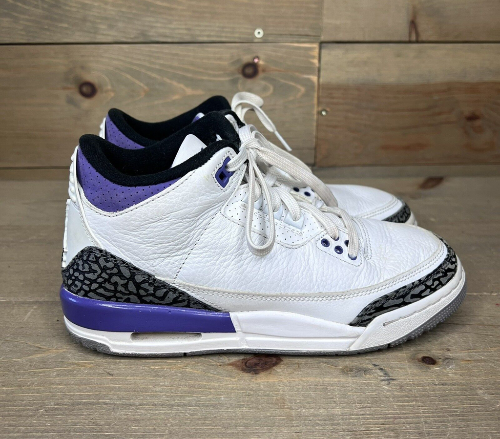 Giày Nike Jordan 3 Retro GS 'Dark Iris' DM0967-105 - Ảnh 4
