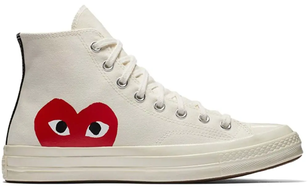 Giày Converse Comme des Garçons x Chuck Taylor All Star Hi 'Milk' 150205C