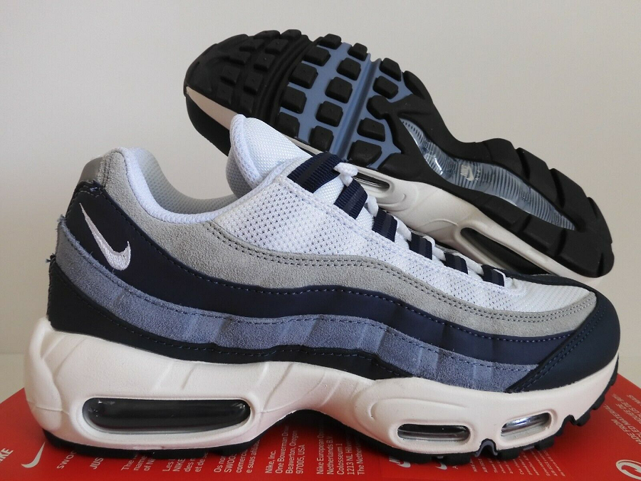 Giày Nike Air Max 95 'Navy Grey White' DC9412-400 - Ảnh 4