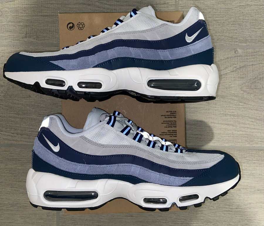 Giày Nike Air Max 95 'Navy Grey White' DC9412-400 - Ảnh 5