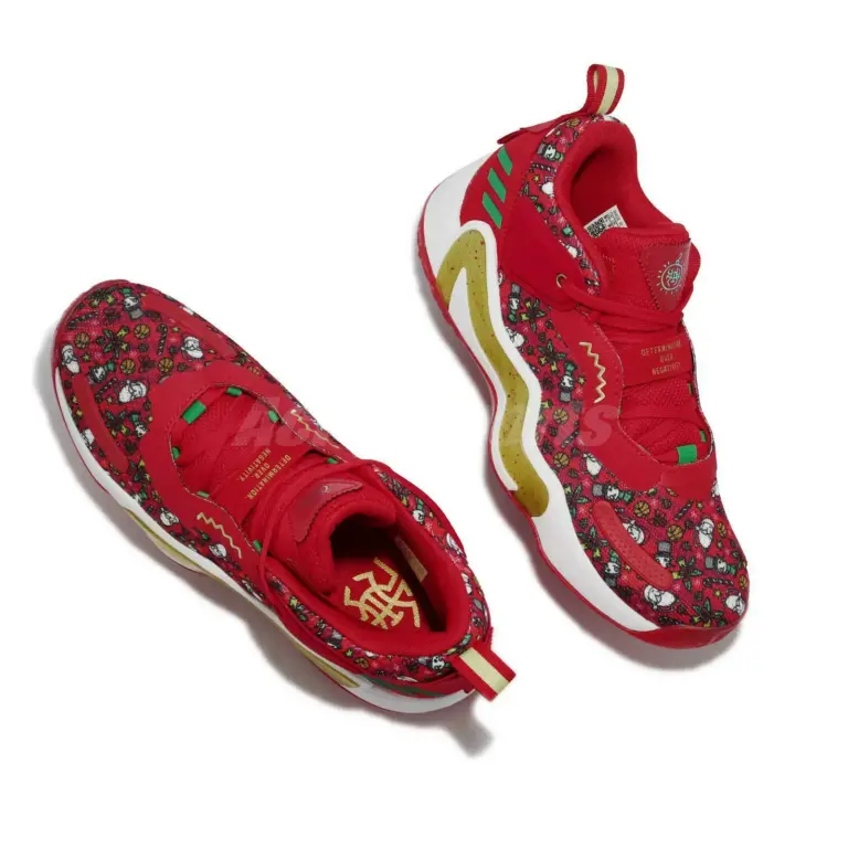 Giày Adidas D.o.n. Issue 3 Gca ‘Christmas’ GY0322 - Ảnh 6