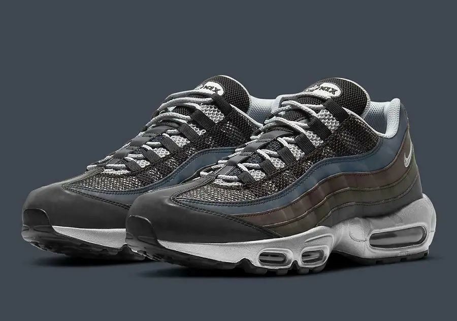Alternative view of Giày Nike Air Max 95 Premium 'Rainbow 3M' DH8075-001