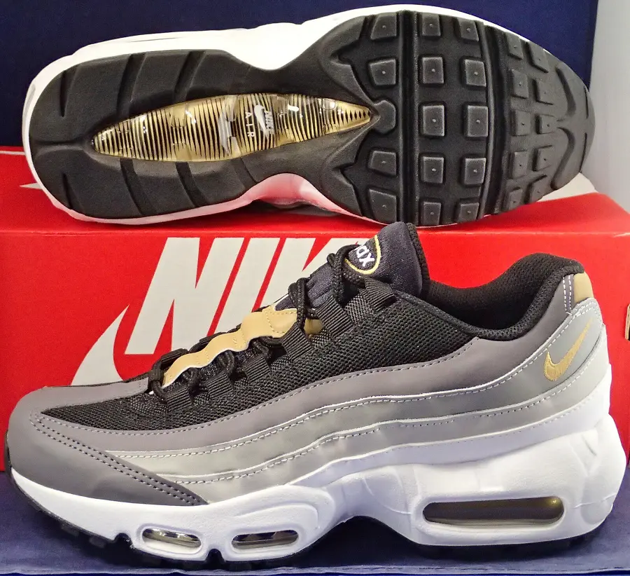 Alternative view of Giày Nike Air Max 95 Recraft 'Gray Black White' CJ3906-007