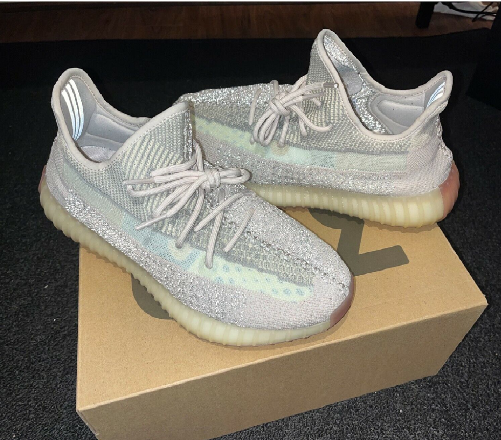 Giày Adidas Yeezy Boost 350 V2 'Citrin Reflective' FW5318 - Ảnh 4