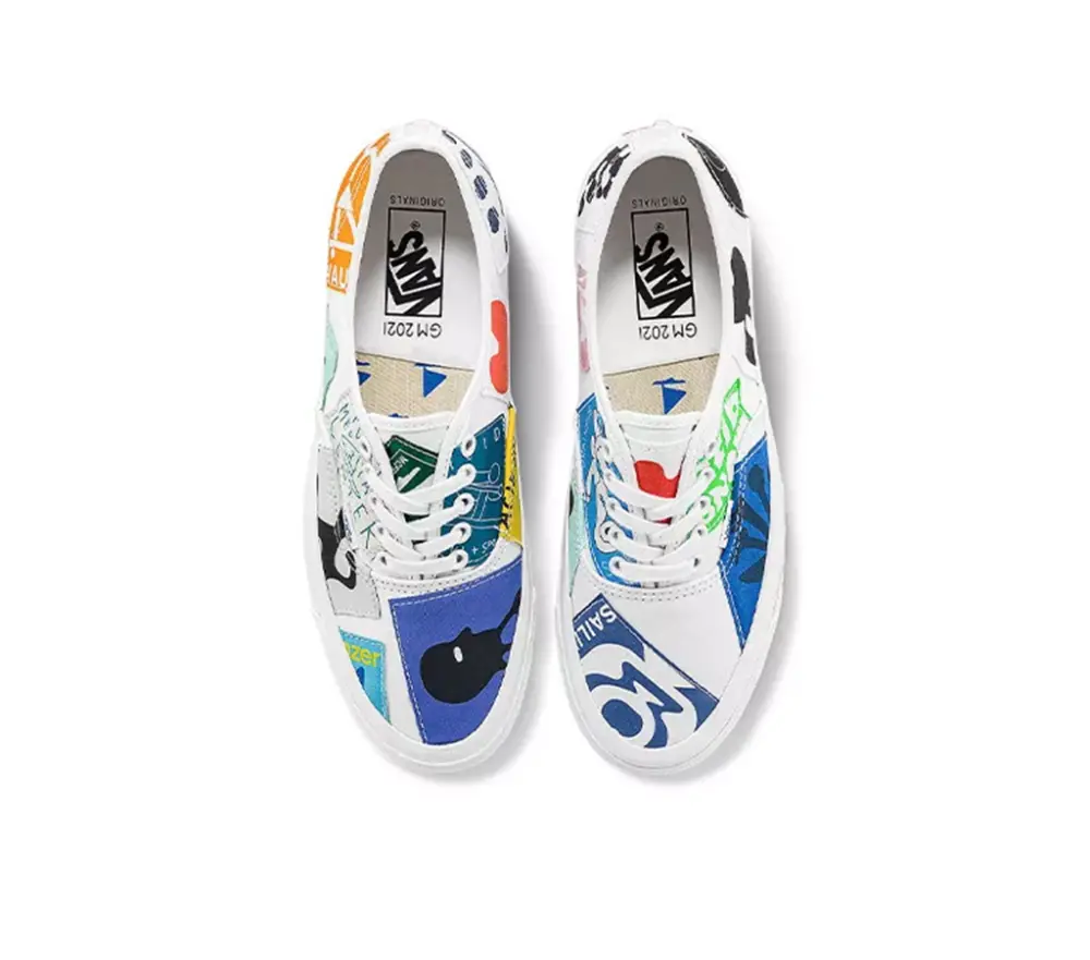 Alternative view of Giày Vans Vault OG Authentic LX Geoff McFetridge Beige VN0A4BV991V
