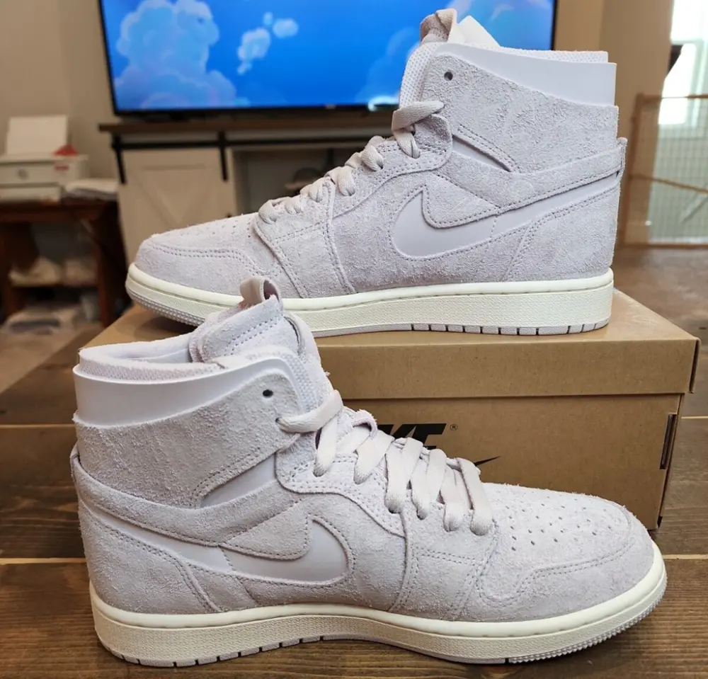 Alternative view of Giày Nike Air Jordan 1 High Zoom Air CMFT Light Mauve CT0979-500