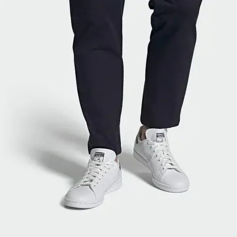 Giày Adidas Stan Smith Vegan Navy FU9611 - Ảnh 5