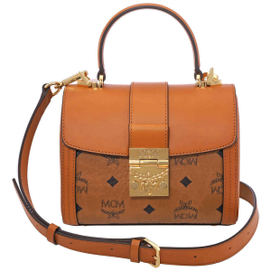 Túi MCM Ladies Tracy Cognac Satchel 'Orange' MWEBSXT02CO