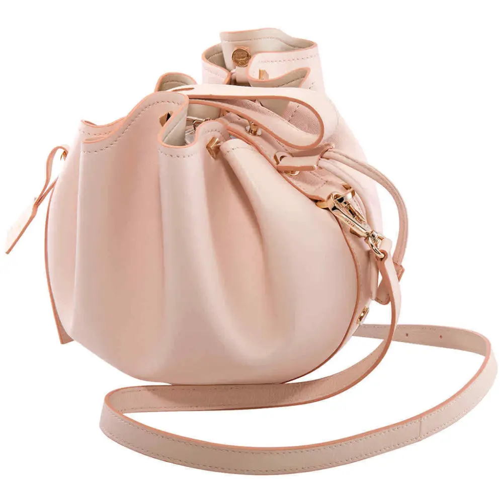 Túi MCM Candy Drawstring Leather 'Pink' MWDASCY03IH001 - Ảnh 3