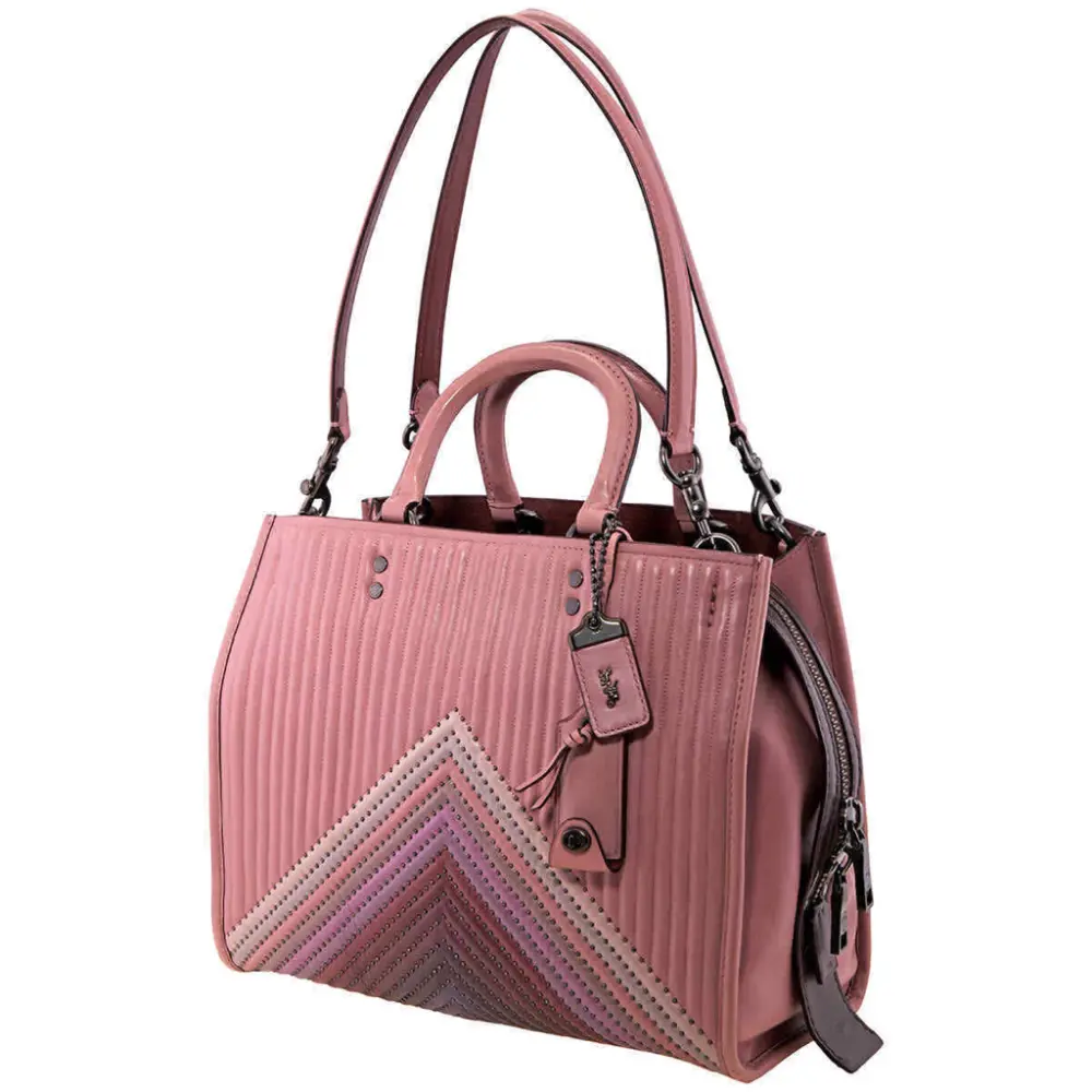 Alternative view of Túi Coach Rogue With Colorblock 'Pink' 25035-BPMG8