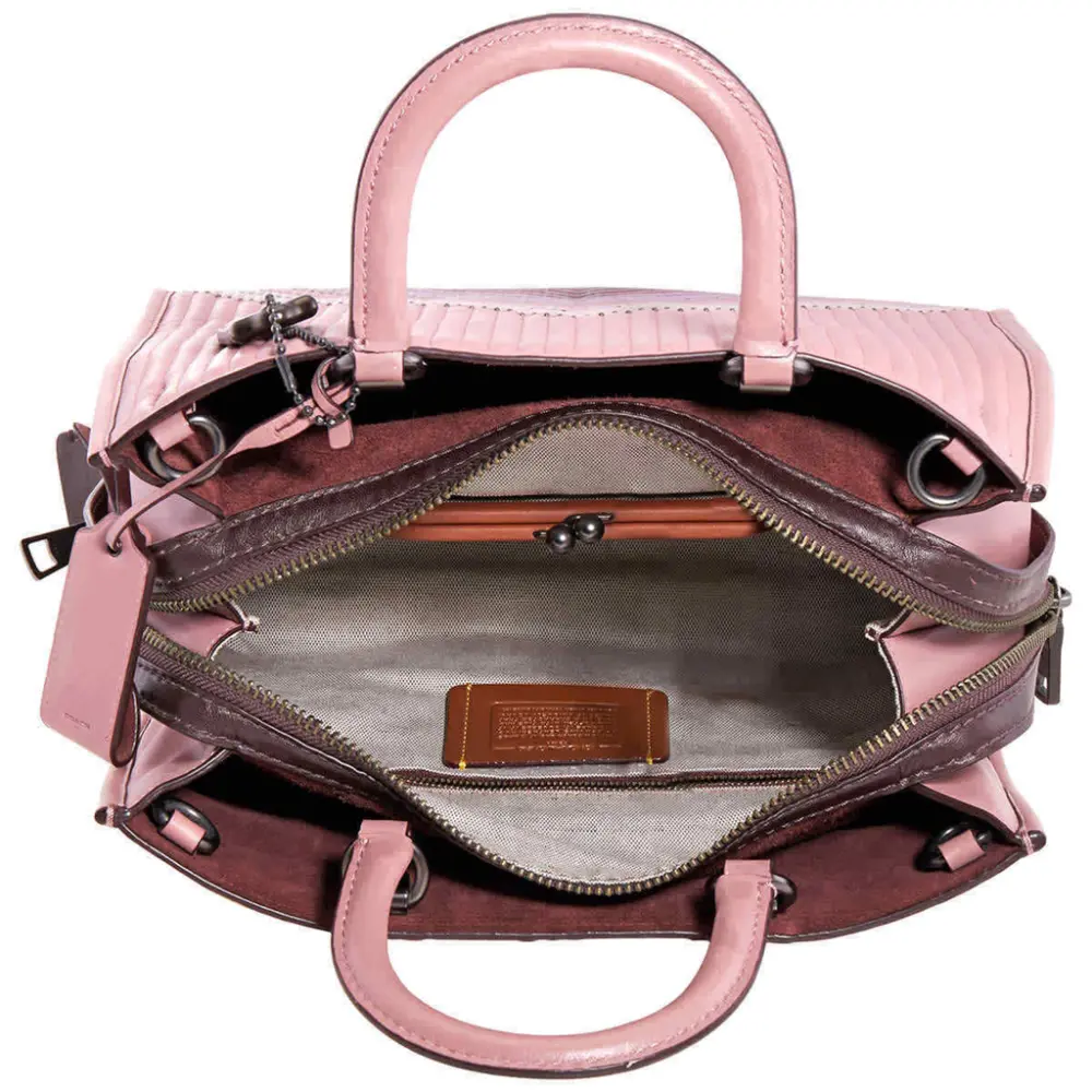 Túi Coach Rogue With Colorblock 'Pink' 25035-BPMG8 - Ảnh 3