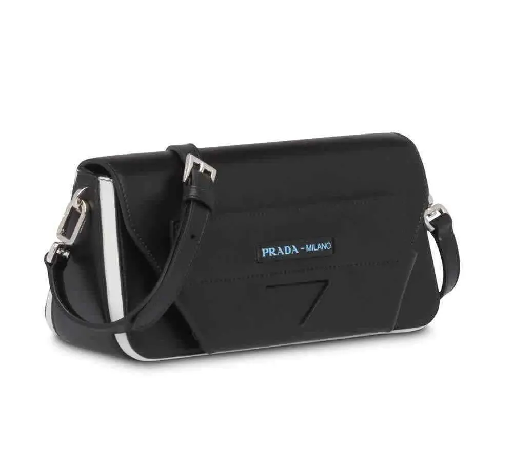Túi Prada Manuelle 'Black' 1BD166-V-OWO-2AIX-F0CBC - Ảnh 3