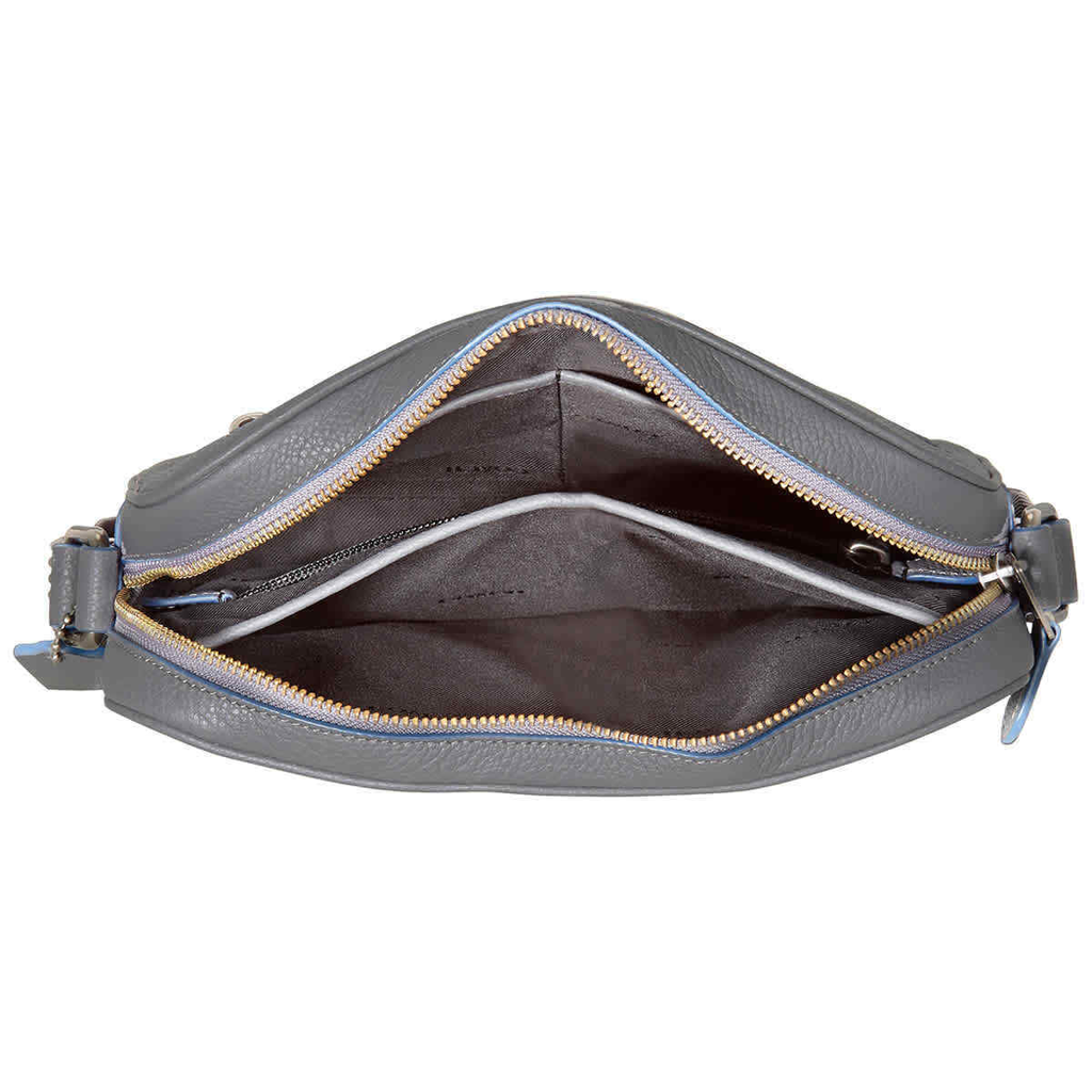 Túi Coach Pebbled Leather Metropolitan 'Grey' 76232-QB-GY - Ảnh 3