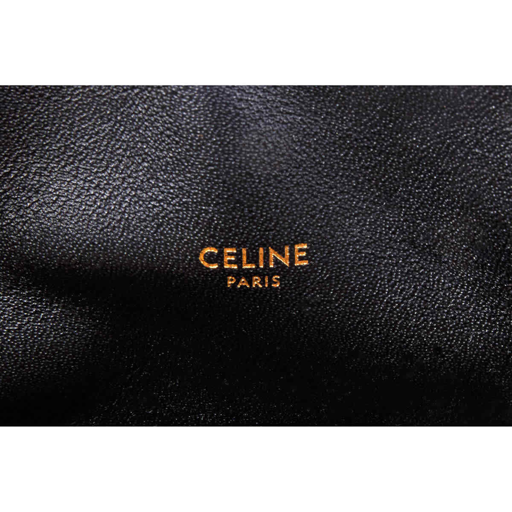 Túi Celine Raffia And Calfskin 'Black Gold' 190002BMM-38NO - Ảnh 4