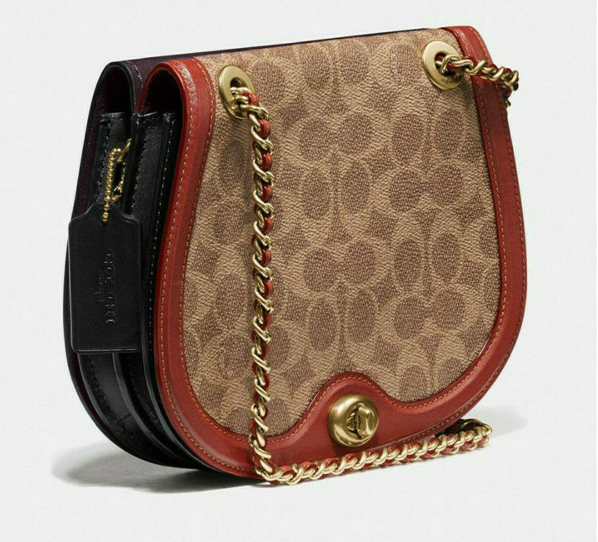 Túi Coach Signature Canvas Parker 'Rust' 75577-B4NQ4 - Ảnh 3